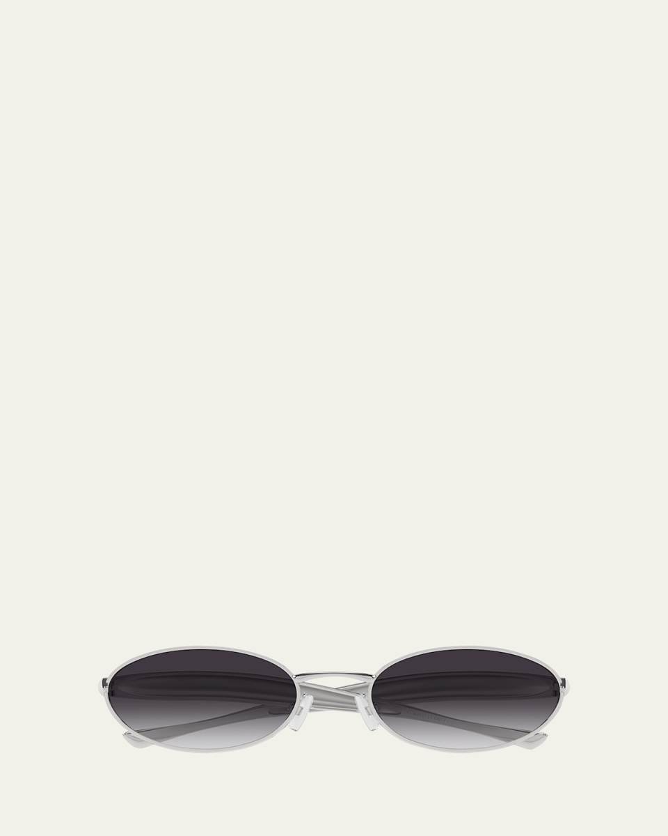 Sardine Logo Engraved Metal Sunglasses